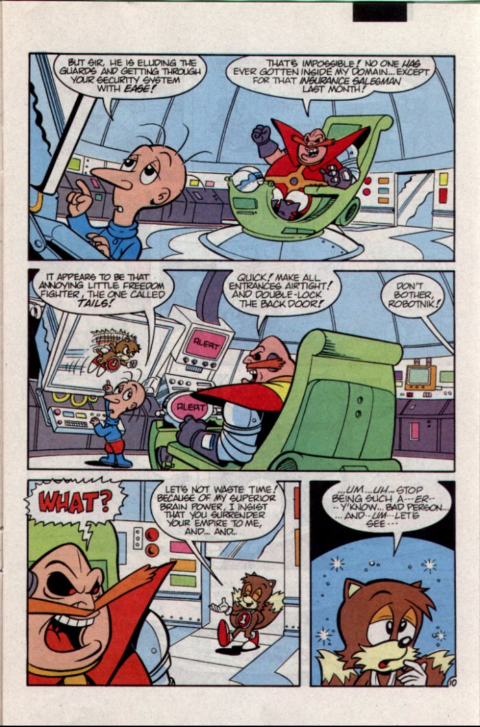 Sonic - Archie Adventure Series September 1994 Page 10
